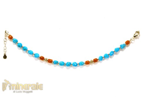 BR023nNs2900-2_gioielli_argento_pietre_dure_bracciali_corallo_rosso_turchese_naturale