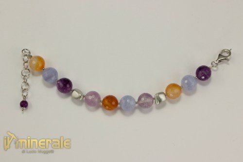 BR064pNs2690-2_gioielli_argento_bracciali_pietre_dure_ametista_calcedonio_corniola