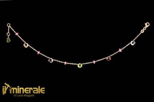 BR11-24Oxy175-1_gioielli_oro_pietre_dura_semipreziose_preziose_bracciale_topazio_azzurro_tormalina_peridoto-ametista