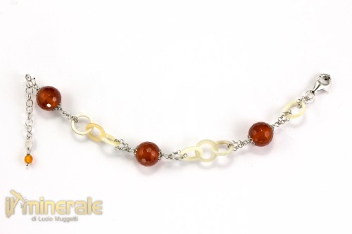 BRC4-24Ns1310-2_gioielli_argento_bracciali_corno_pietre_dure_corniola