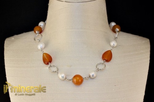 Ca007Ns3950-1b_gioielli_argento_collane_catene_pietra_dura_corniola_perle_coltivate