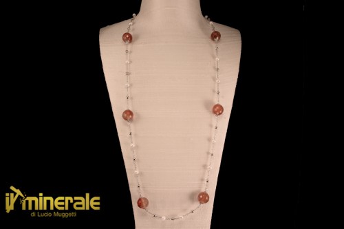 Ca017Ns3070-1_gioielli_argento_collane_catene_perle_coltivate_pietre_dute_corniola