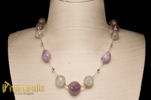 Ca022cNs3520-1_gioielli_argento_pietre_dure_catene_collane_girocolli_ametista-lavanda_prehnite