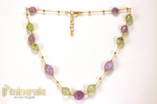 Ca022cNs3520-2_gioielli_argento_pietre_dure_catene_collane_girocolli_ametista-lavanda_prehnite