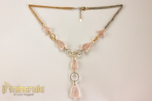 G084pNs7035-2_gioielli_argento_collana_catene_girocolli_pietre_dure_quarzo_rosa