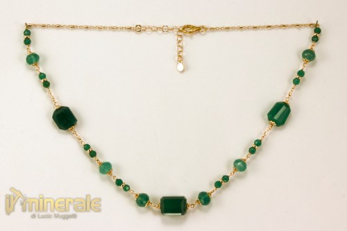 G108Ns2710-2_gioielli_argento_collana_catene_girocolli_pietre_dure_agata_verde