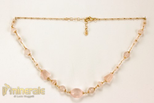 G108Ns3220-2_gioielli_argento_collana_catene_girocolli_pietre_dure_quarzo_rosa